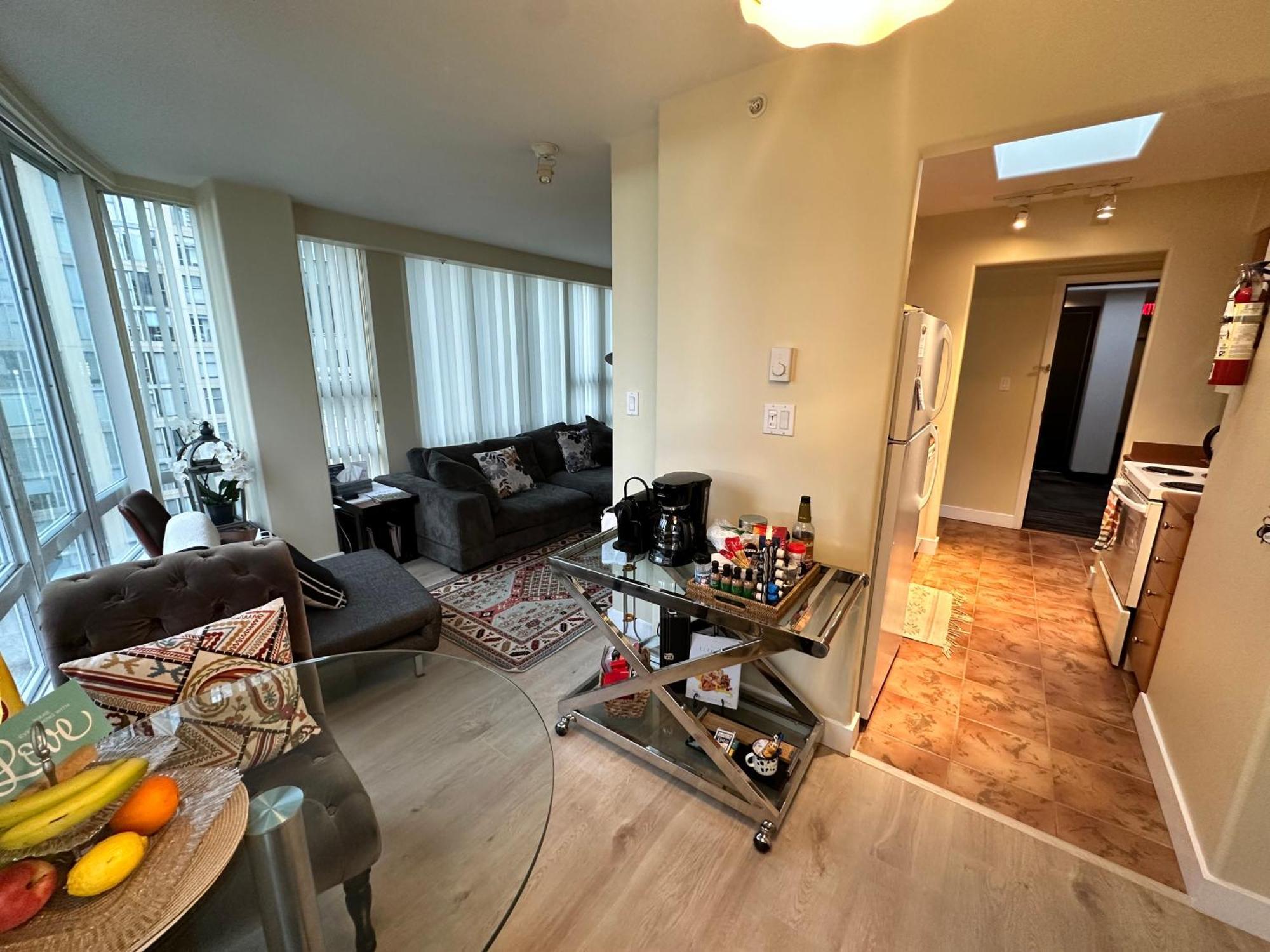 Penthouses Of Beach Ave Vancouver Dış mekan fotoğraf