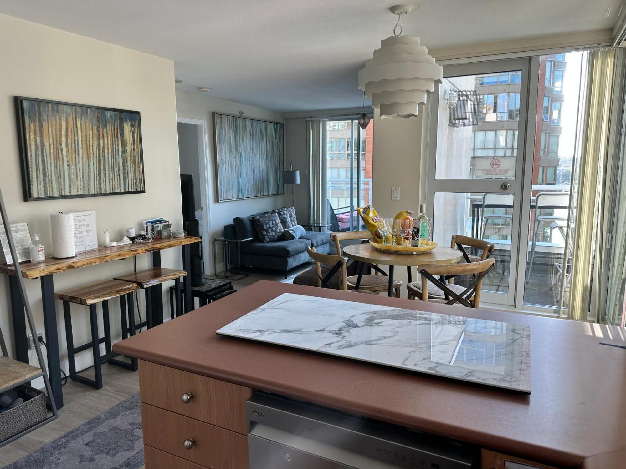 Penthouses Of Beach Ave Vancouver Dış mekan fotoğraf