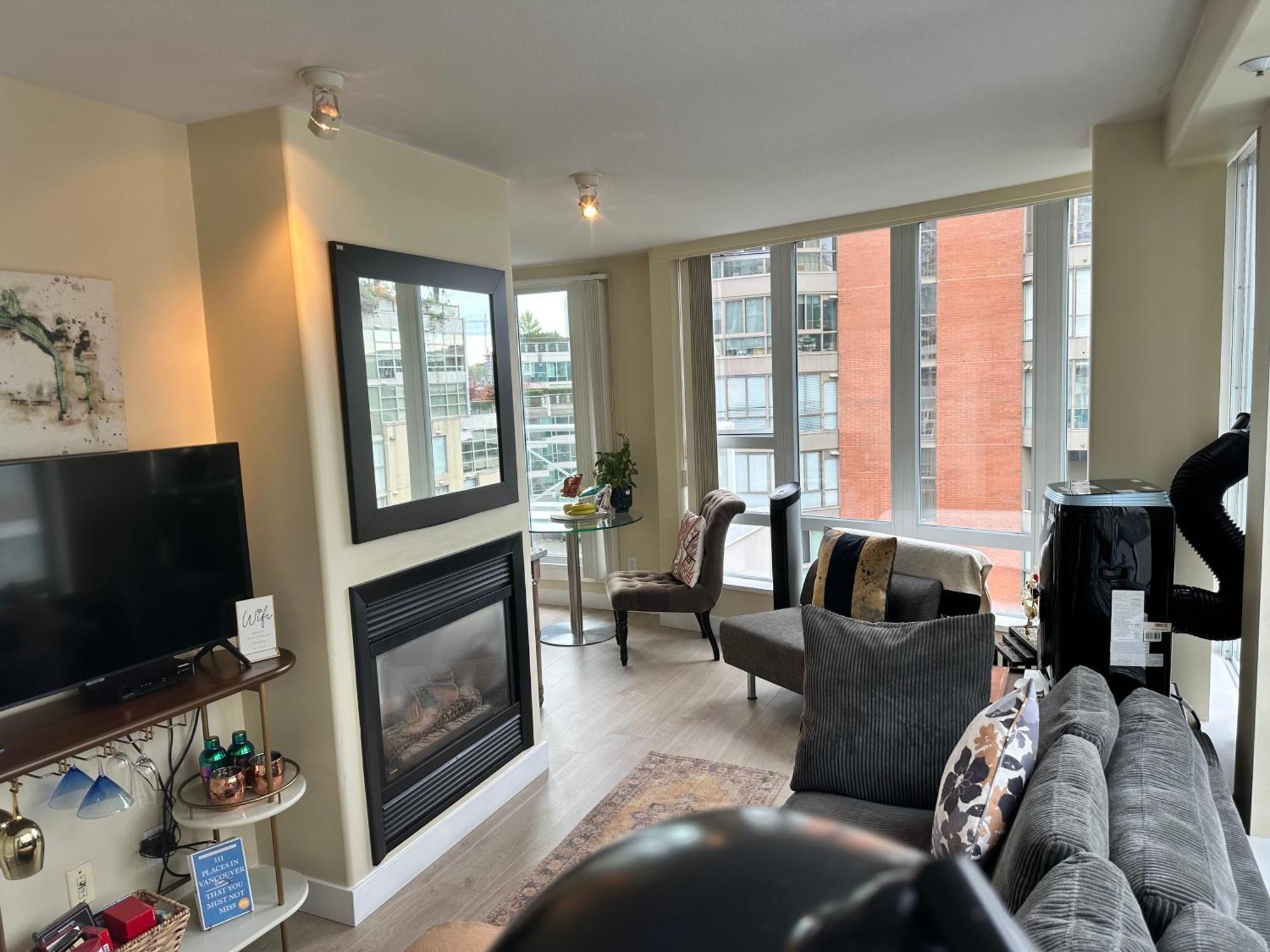 Penthouses Of Beach Ave Vancouver Dış mekan fotoğraf